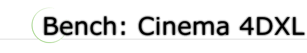 Bench: Cinema 4DXL